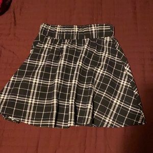 plaid skater skirt
